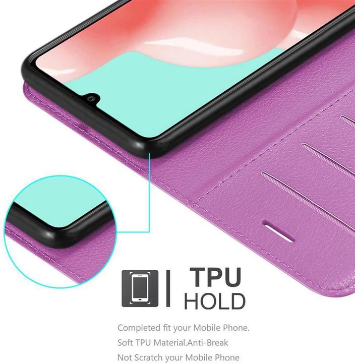 Actual product image Cadorabo Book with stand function cover (Samsung Galaxy A41)