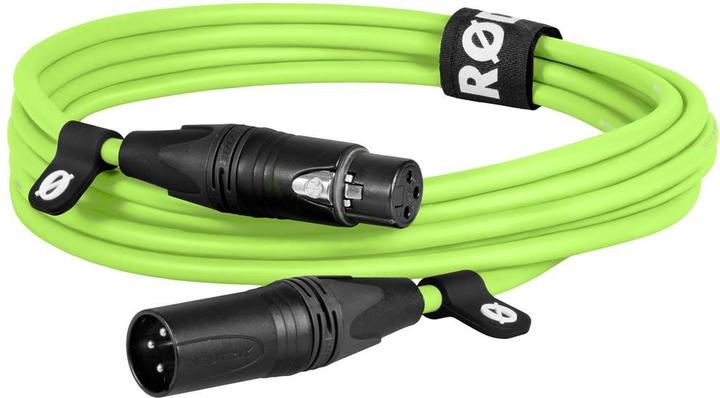 Actual product image RØDE XLR-3 Green (3 m, XLR)