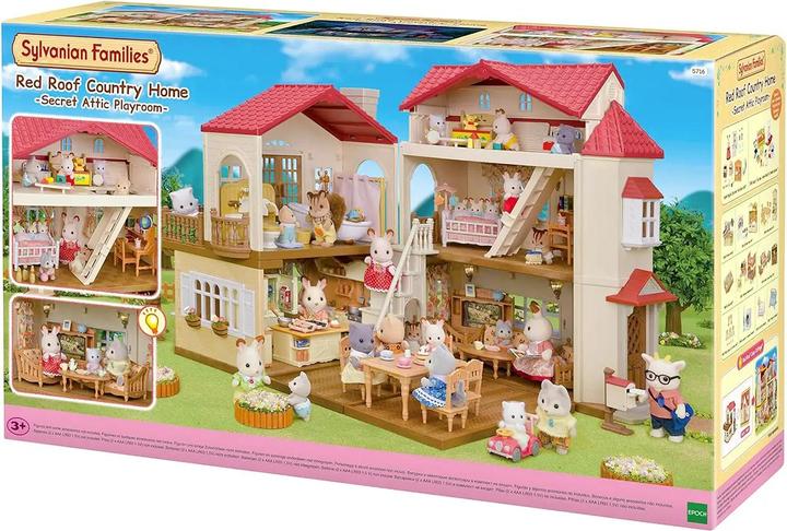 Productafbeelding Sylvanian Families Sylva Red Roof Country Home geschenkset