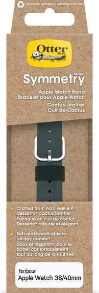 Produktbild OtterBox Symmetry Cactus Leather Watch Band für Apple Watch 9/8/7 45mm (42 mm, 44 mm, 45 mm, Veganes Leder)