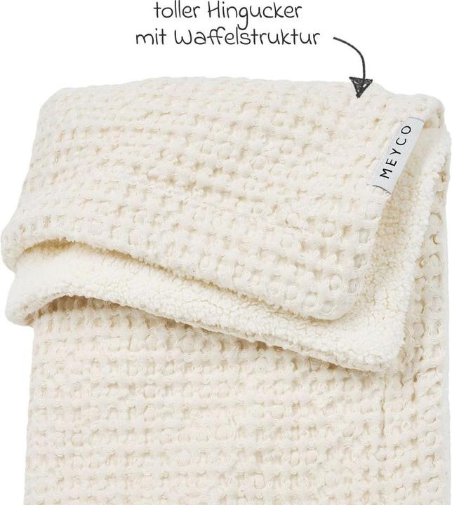 Immagine prodotto Meyco Coperta per bambini con orsetto in cialda