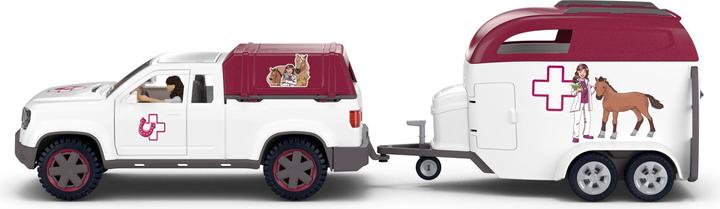 Produktbild Schleich Mobile Tierärztin mit Anhänger