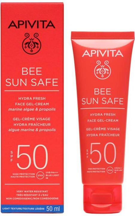 Actual product image Apivita Bee Sun Safe (Suntan cream, SPF 50, 50 ml)