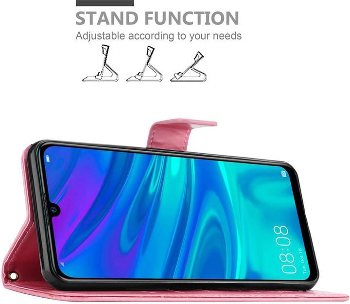 Image du produit Cadorabo Couverture du livre de fleurs (Huawei P Smart (2019), Honor 10 Lite)