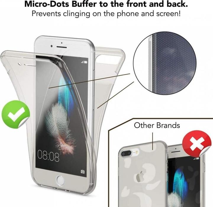 Produktbild Screenguard 360° Screen & Body Protector Apple iPhone 8 Plus Hülle mit Folie (Apple iPhone 8 Plus)