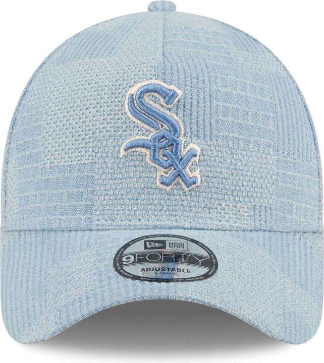 Actual product image New Era A-Frame Trucker Cap PATCHWORK Chicago White Sox sky (One size)