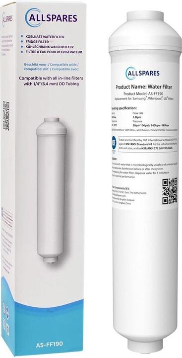 Produktbild AllSpares Allspares Wasserfilter für Samsung Kühlschränke HAFEX DA29-10105J (1 x)