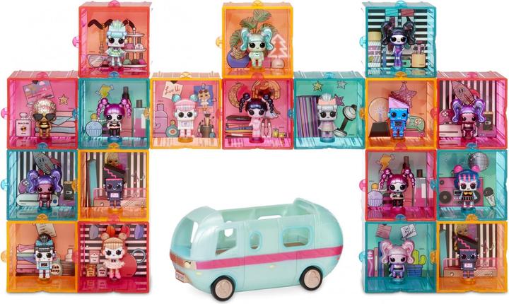 Actual product image Little Tikes L.O.L. Surprise! Tiny Toys Set of 5 Surprises including 1 Mini 1.5 cm, Accessories, Glamper Piece, S