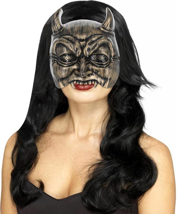 Actual product image Smiffys Mens Venetian Devil Masquerade Mask