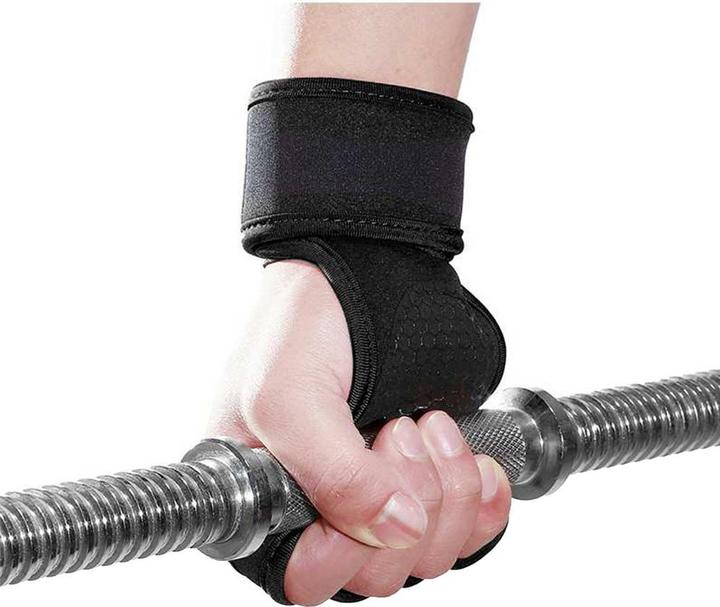 Actual product image JTI Training gloves with wrist support - Black - L (L)