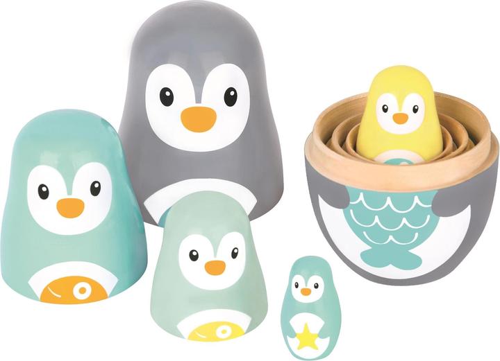 Spielba Matrjoschka Pinguin
