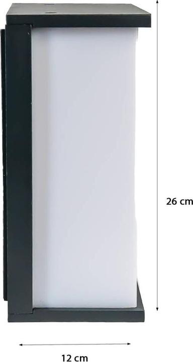 Produktbild Grafner LED Aluminium Wandlampe Aussenleuchte Innenleuchte