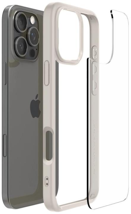Actual product image Spigen Ultra Hybrid iPhone 16 Pro natural titanium/tytanowy ACS08127 (Apple iPhone 16 Pro)
