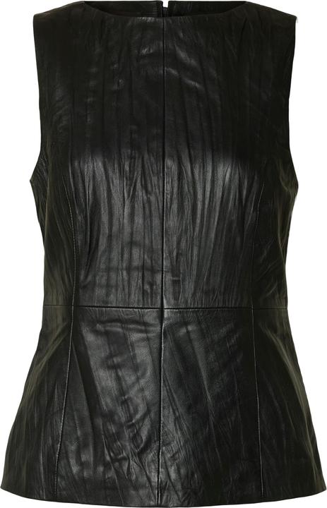 Selected Femme Leder Oberteil