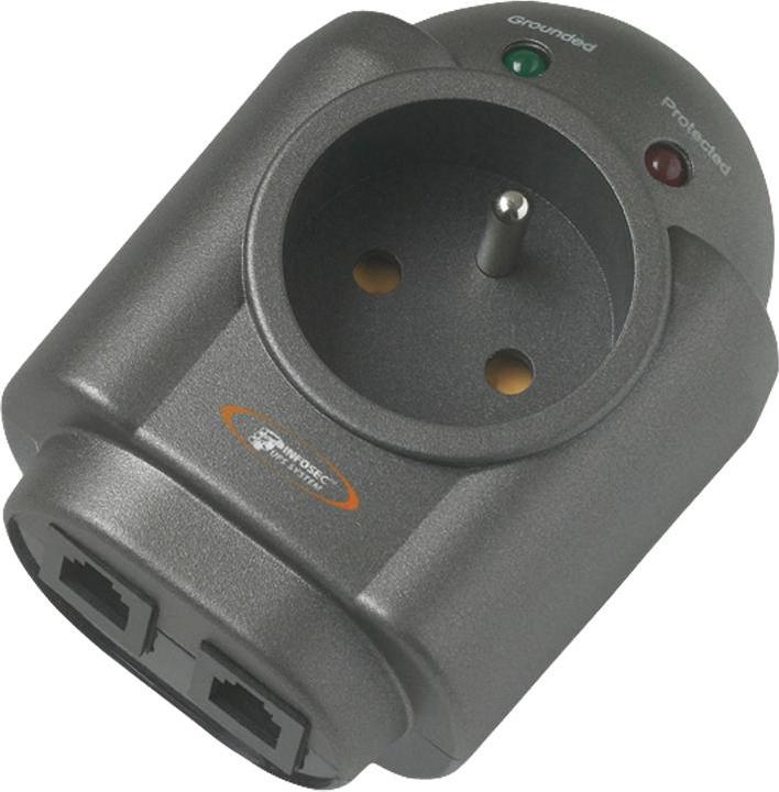 Produktbild Infosec S1 LAN (Überspannungsschutzadapter)