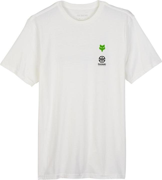 Fox Tee 24 X Kawi Prem Ss Ii Opt Wht (M)