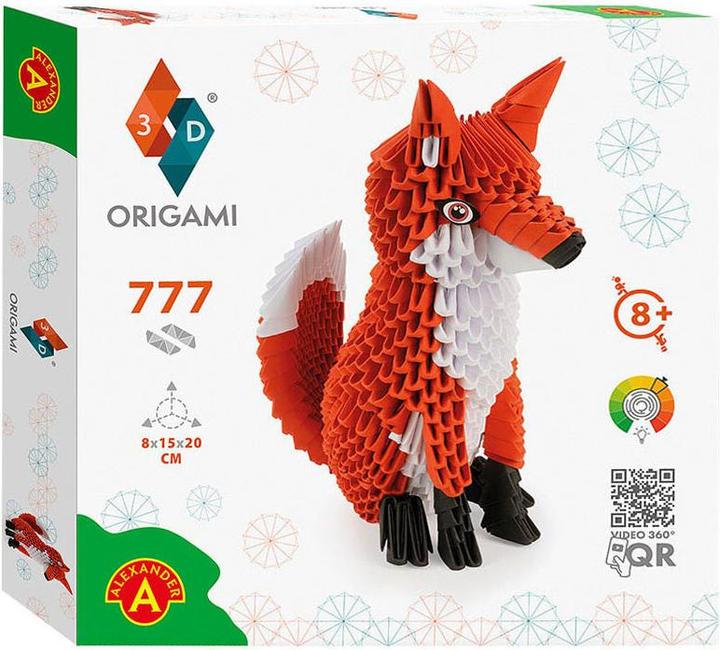 Actual product image Alexander ORIGAMI 3D Fox