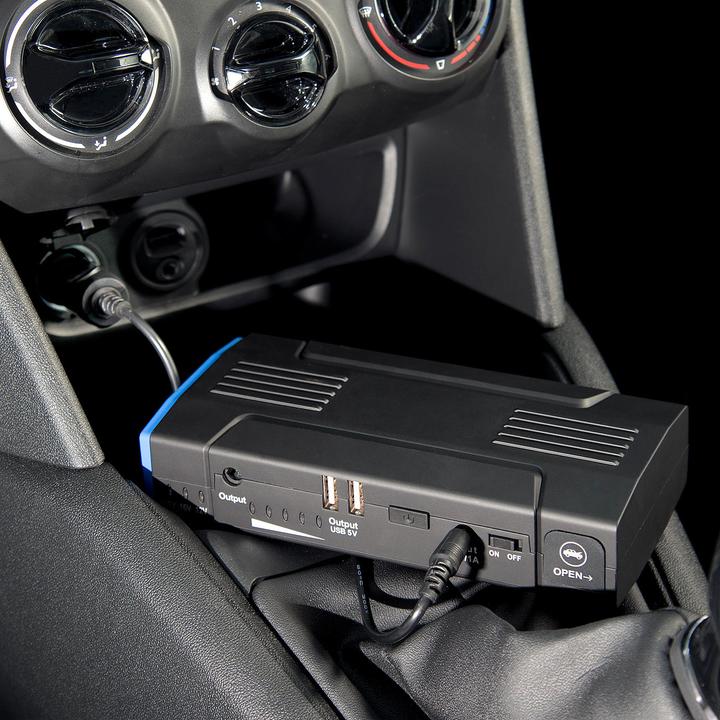 Produktbild Revolt Notebook-Powerbank mit Kfz-Starthilfe (12000 mAh, 177600 Wh)