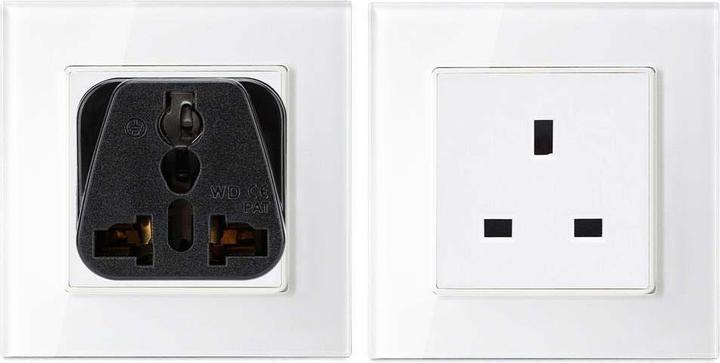 Image du produit Intirilife Kit de 4 adaptateurs de prise UK type G