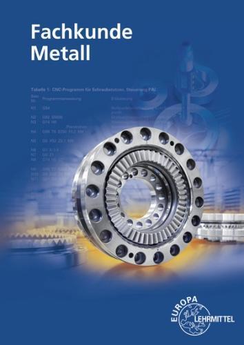 Produktbild Fachkunde Metall mit CD-ROM (Deutsch, Eckhard Ignatowitz, 2017)