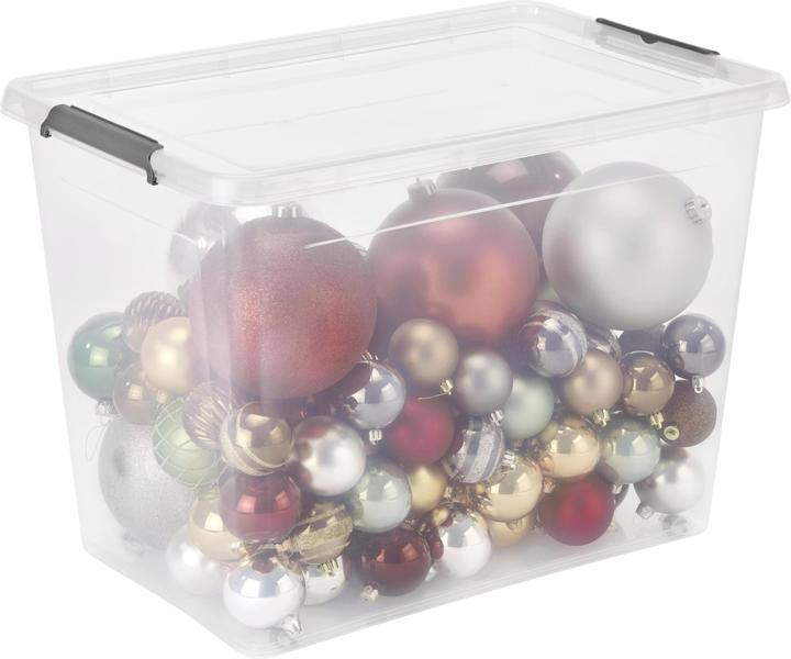 Actual product image HomeZone Storage box 80L (58 x 39 x 42 cm, 61 l)