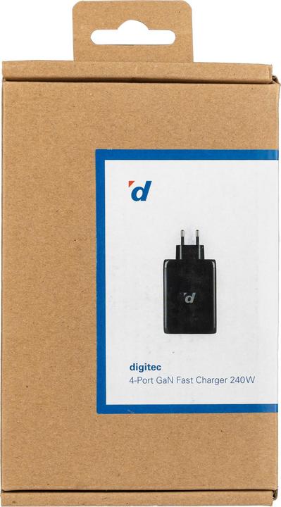 Actual product image Digitec GaN 4-Port Fast Charger (240 W)
