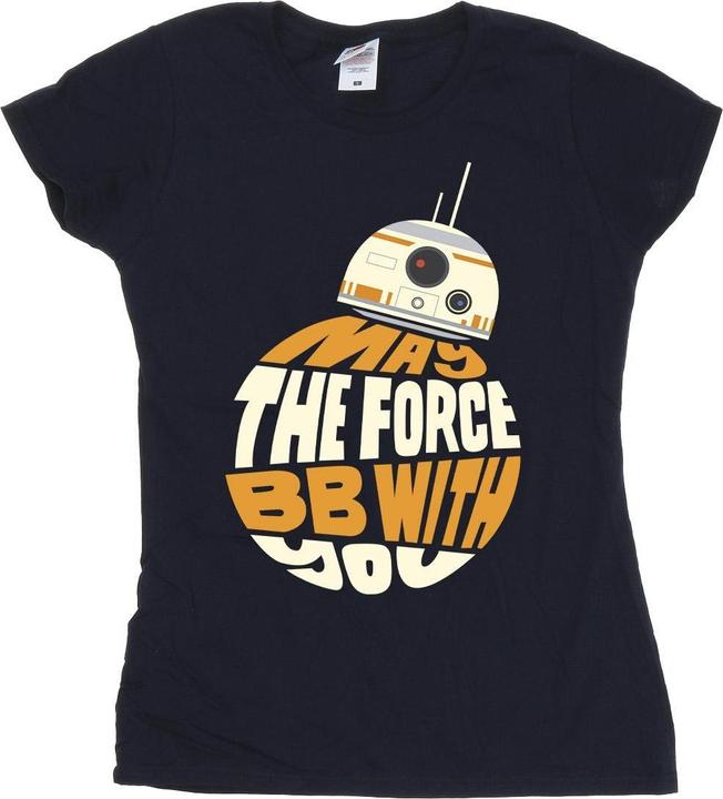 Star Wars May The Force BB8 TShirt (XL)