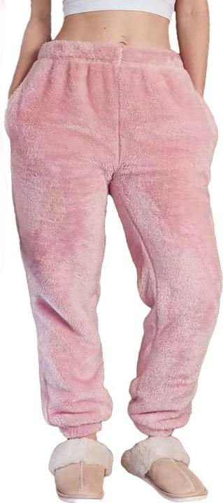 Actual product image Brand Lab Unisex Adult Fluffy Fleece Jogging Bottoms (XL)