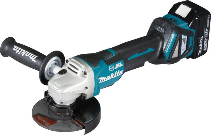 Makita 18V accu haakse slijper DGA517RTJ (125 mm)