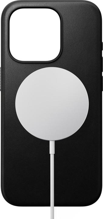 Actual product image Nomad Back Cover Modern Leather iPhone 15 Pro Black (Apple iPhone 15 Pro)