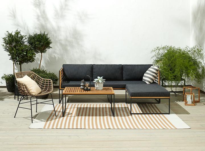 Produktbild JYSK 3780380 UNGILT Gartentisch S60XD90 Hartholz