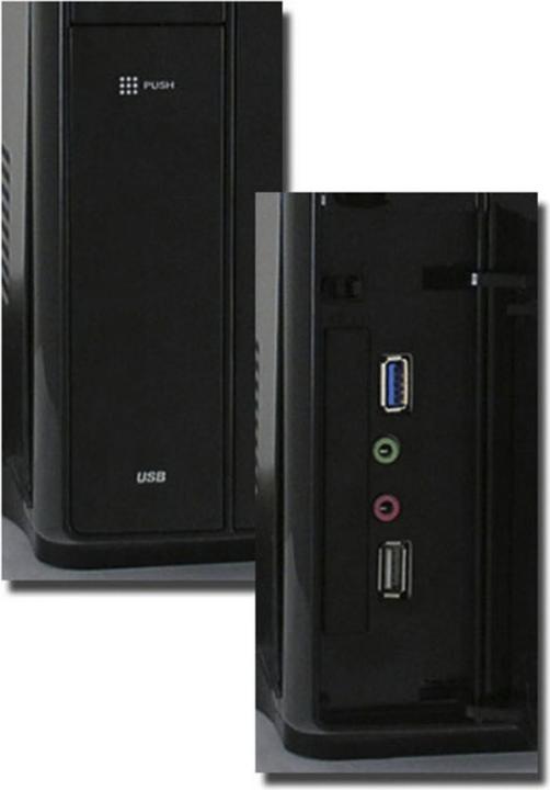 Produktbild LC-Power Gehï¿½use LC-1400mi Mini-ITX 300W PS intern (mATX, Mini-ITX)