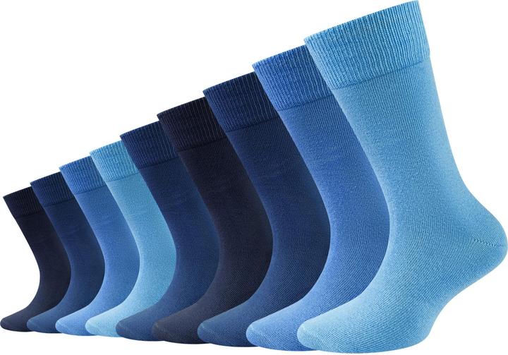Produktbild S.Oliver Socken Kinder Strümpfe mit weichem Bund Baumwolle Pflegeleicht langlebig für Jungen und Mädchen (9er Pack, 35, 38)