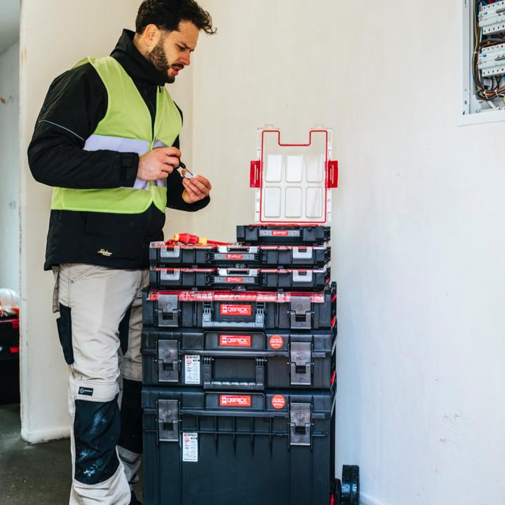 Produktbild Qbrick System ONE Organizer M MFI stapelbar 365 x 265 x 77 mm 2,5 l IP66 mit Schaumstoffeinlage