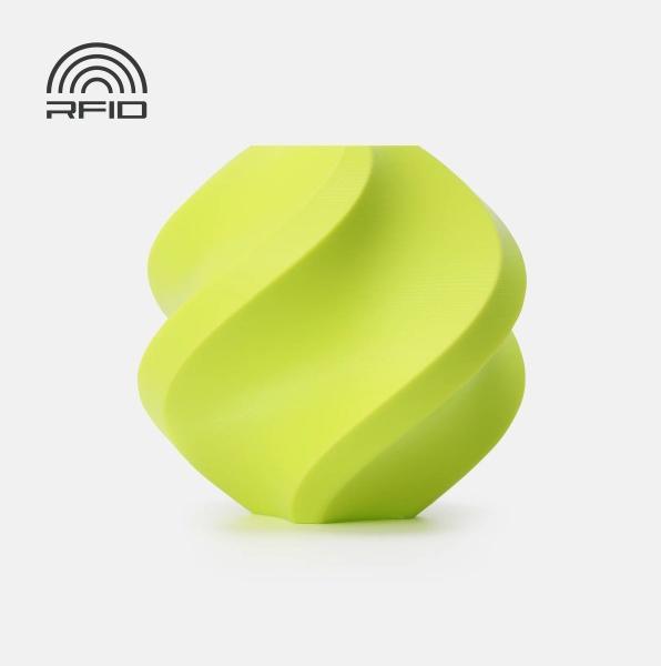 Actual product image Bambu Lab - PLA Basic Refill - Bright Green - 1.75mm (PLA, 1.75 mm, Green)