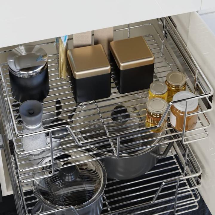 Produktbild Casaria 50cm - 4er Set Teleskopschublade