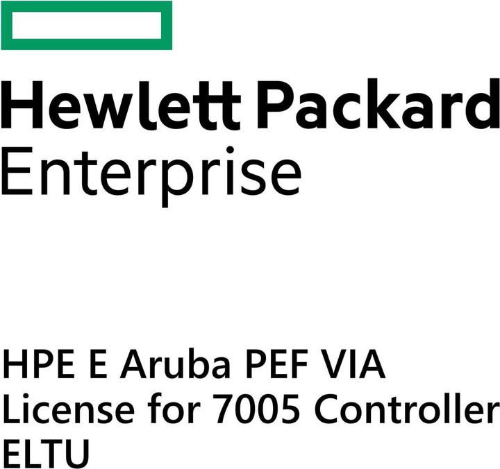 Actual product image HPE E Aruba PEF VIA Lic for 7005 Cntrlr E-LTU (1 Devices)