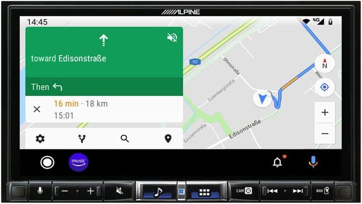 Produktbild Alpine iLX-705D (Android Auto, Apple Carplay)
