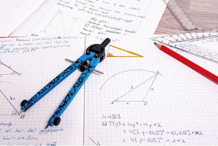 Actual product image EberhardFaber Quick adjustment compass Ø 39 cm, neon blue