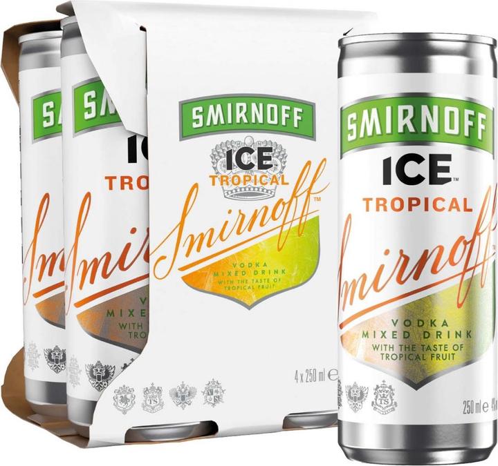 Image du produit Smirnoff Ice Tropical (24 x 25 cl)