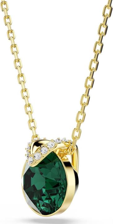 Produktbild Swarovski Bella V Halskette Rundschliff Grün Goldlegierungsschicht (Swarovski Metall)