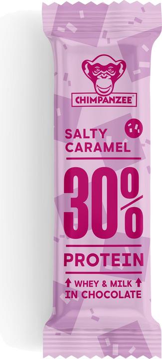 Chimpanzee Protein Bar 30% Salty Caramel / Gluten Free / Vegetarian 20x50gr (Salty Caramel, 20 pcs., 1000 g)