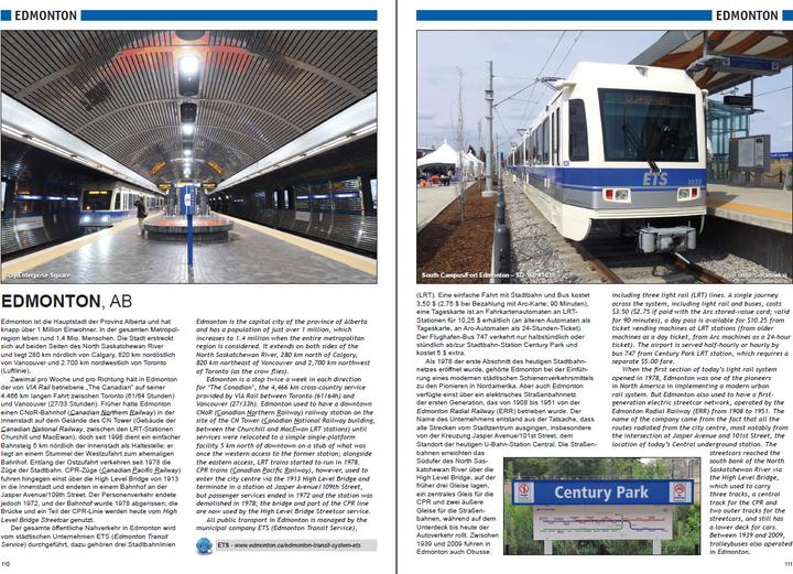 Produktbild Urban Rail in Canada (Deutsch, Robert Schwandl, 2024)
