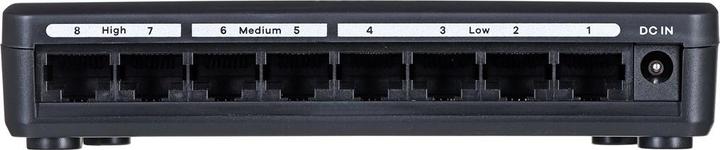 Image du produit Zyxel GS-108SV2 Commutateur multimédia Gigabit Ethernet de bureau à 8 ports (8 Ports)