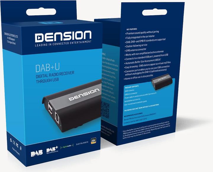 Immagine prodotto Dension Dab+U