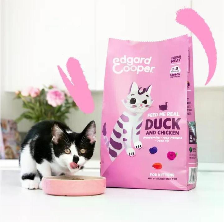 Produktbild Edgard & Cooper Katzenfutter trocken (Junior, Welpe + Kitten, 1 Stk., 2100 g)