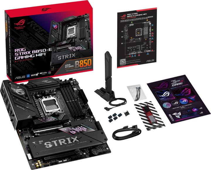 Image du produit ASUS ROG STRIX B850-E GAMING WIFI (AM5, AMD B850, ATX)