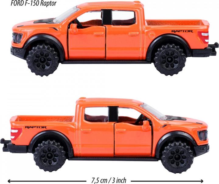 Produktbild Majorette Premium Cars Ford F-150 Raptor, orange