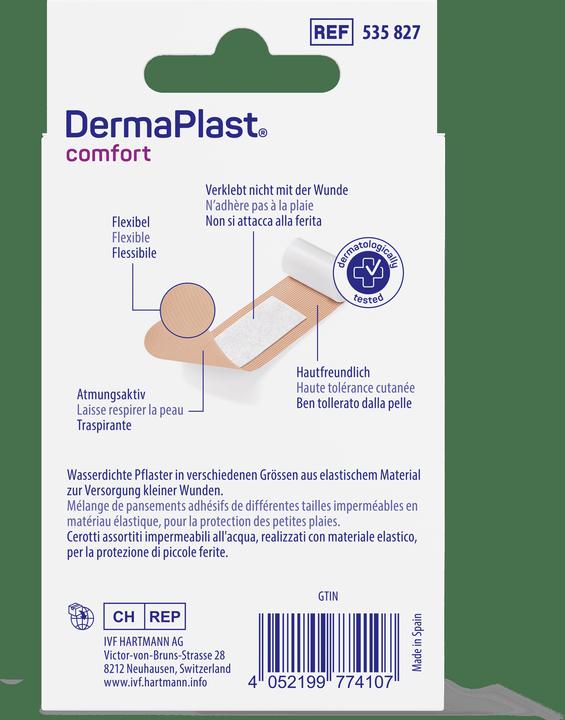 Actual product image DermaPlast Comfort Pflaster (32 x)