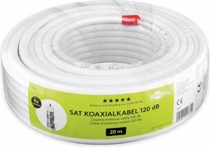 Produktbild Goobay Bulk-Antennenkabel (120 dB, Antennenkabel)